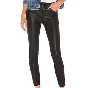 BLANKNYC Vegan Leather Daddy Soda Pant in Daddy Soda Size 25